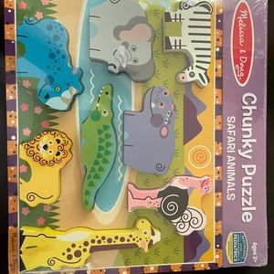 Melissa and Doug animal puzzle